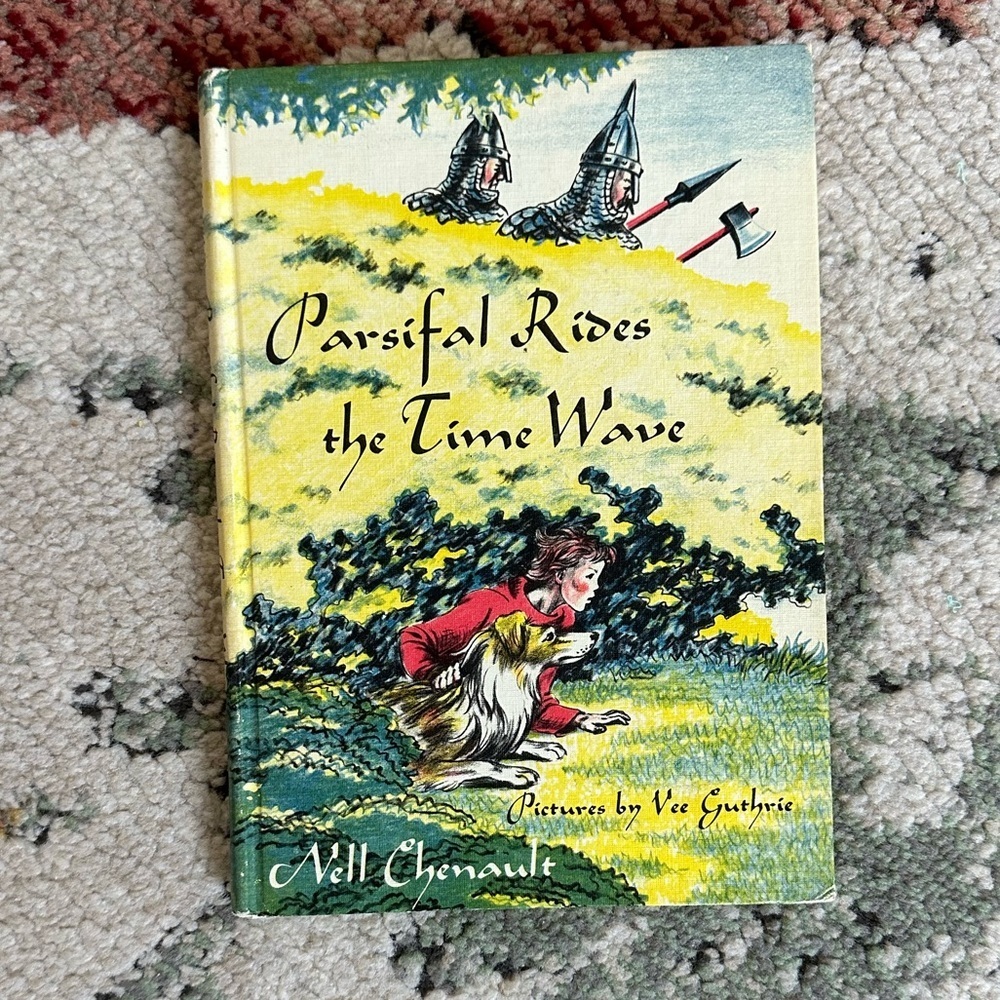 Vintage children’s Book 1962 Parsifal Rides the Time Wave Book